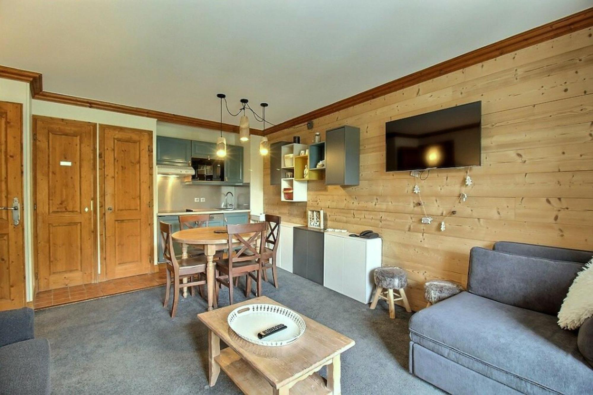 Arc 1950 - Appartement 5 Personnes - Ski Aux Pieds - Sauna, Hammam, Jacuzzi Les Arcs  ภายนอก รูปภาพ