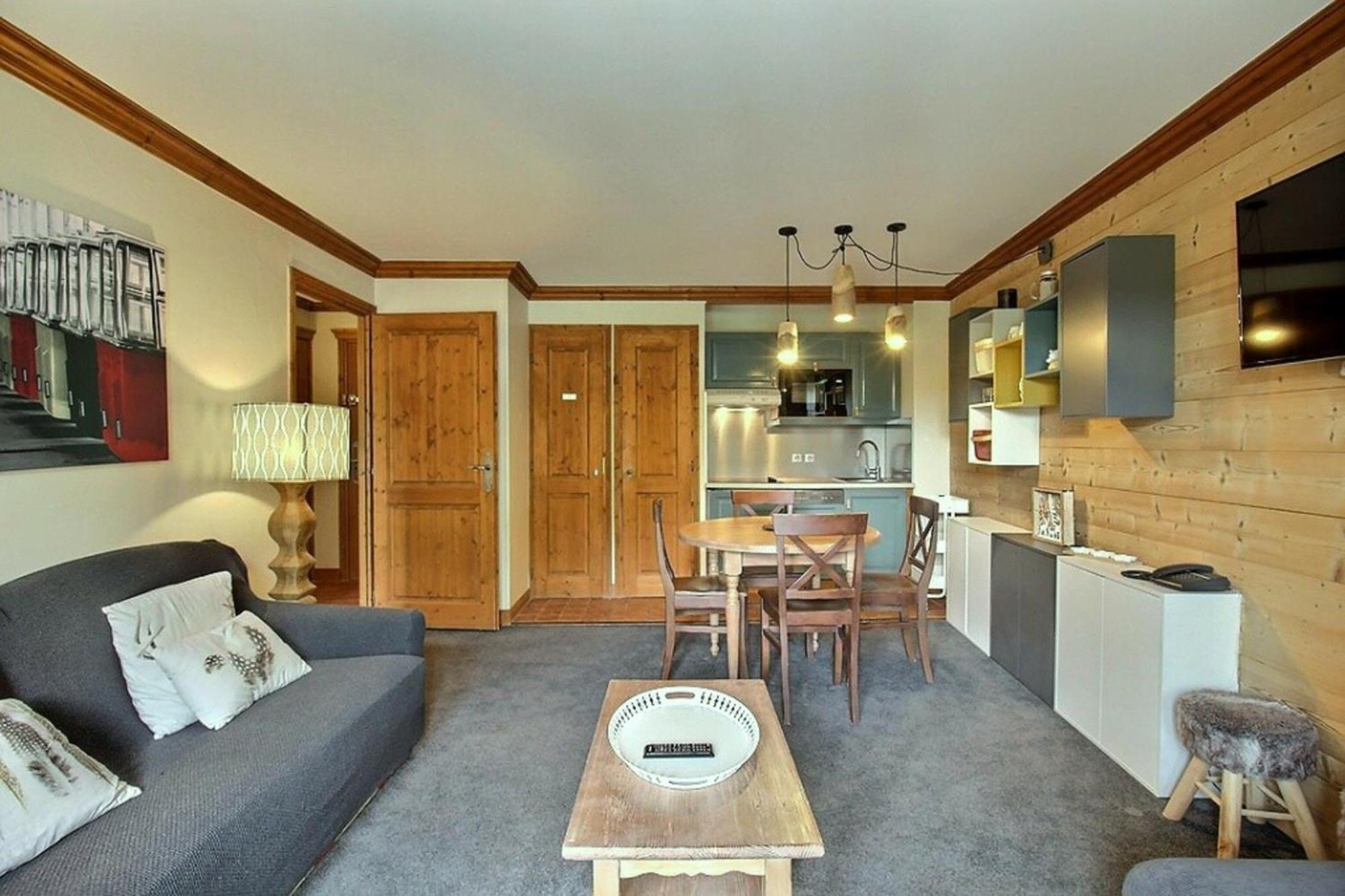 Arc 1950 - Appartement 5 Personnes - Ski Aux Pieds - Sauna, Hammam, Jacuzzi Les Arcs  ภายนอก รูปภาพ
